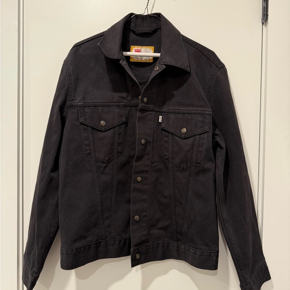 Levi's Men's Black Denim Jacket